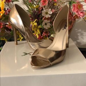 Rose Gold Dress Heels